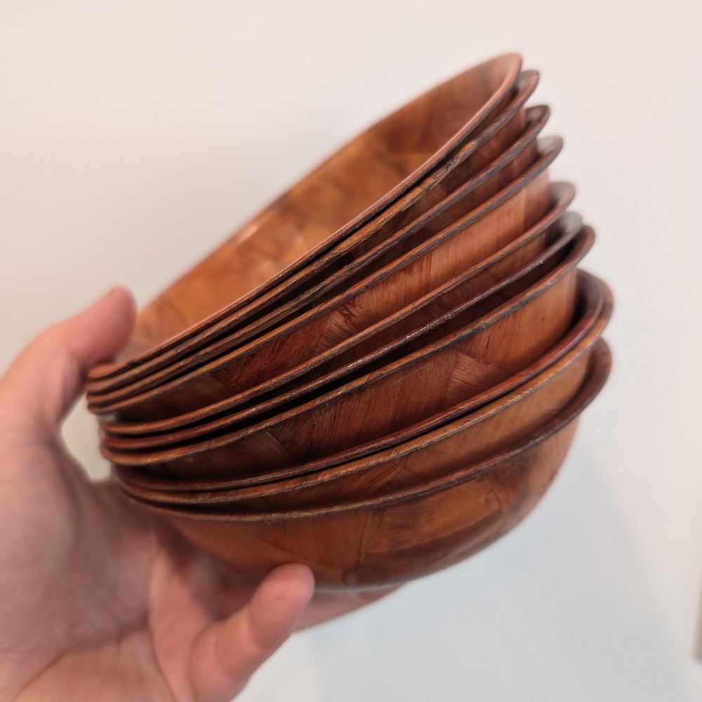 MCM Wooden Bowls